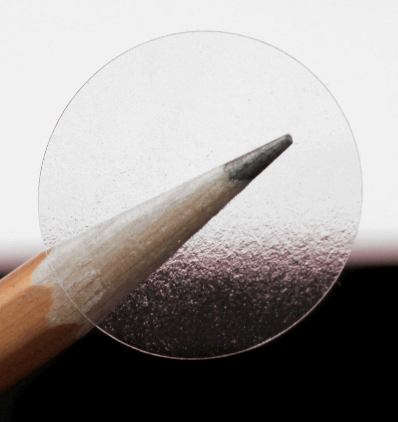 ChromaLabel 1 Inch Clear Circle Stickers for Sealing, Library Supplies, Ideal Envelope Sealer Sticker - 5000 Clear Labels per Roll, Non-Perforated Seals 1" Diameter 5000/Roll