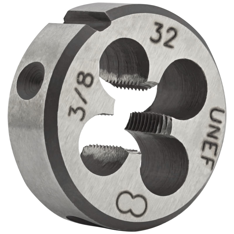[Australia - AusPower] - 3/8"-32 UNEF HSS Tap And Die Set, 3/8 x 32 UNEF Machine Thread Tap And UNEF Round Thread Die Right Hand 3/8"-32 UNEF 