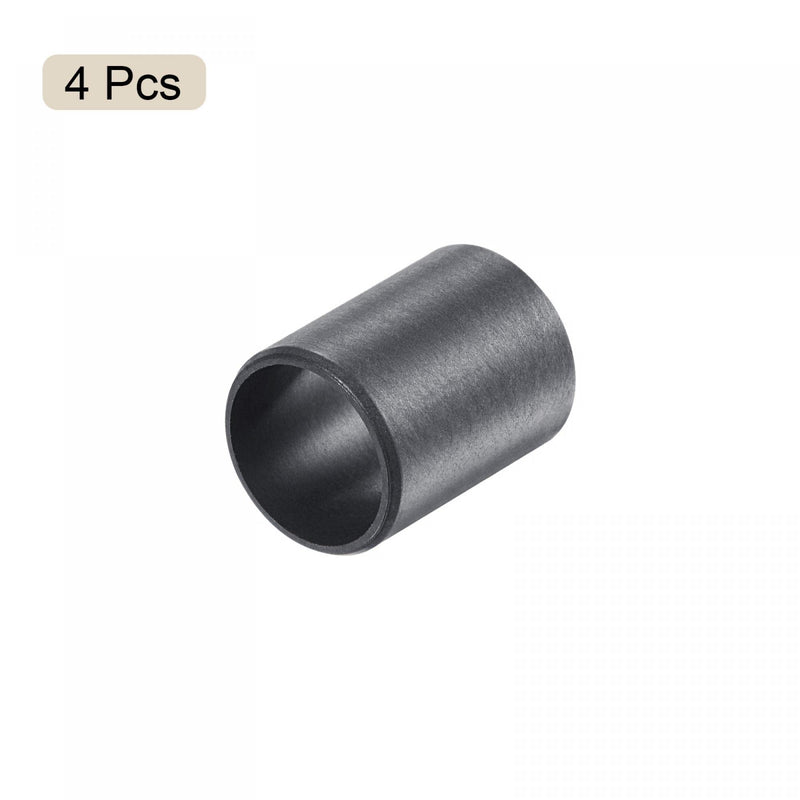 [Australia - AusPower] - uxcell Sleeve Bearings 12mm Bore 14mm OD 20mm Length POM Wrapped Oilless Bushings Black 4pcs 12x14x20mm 