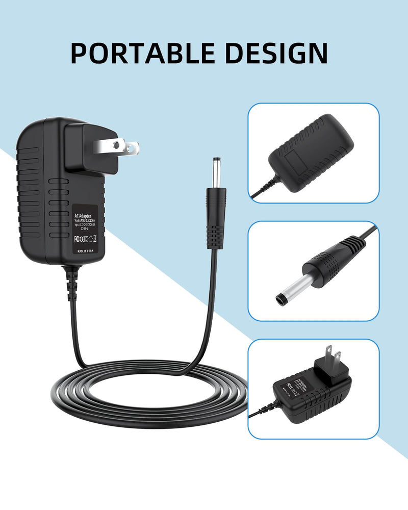 [Australia - AusPower] - Accessory USA AC Adapter for Pari Trek S Compressor Nebulizer 047B1000 04781000 System Charger 