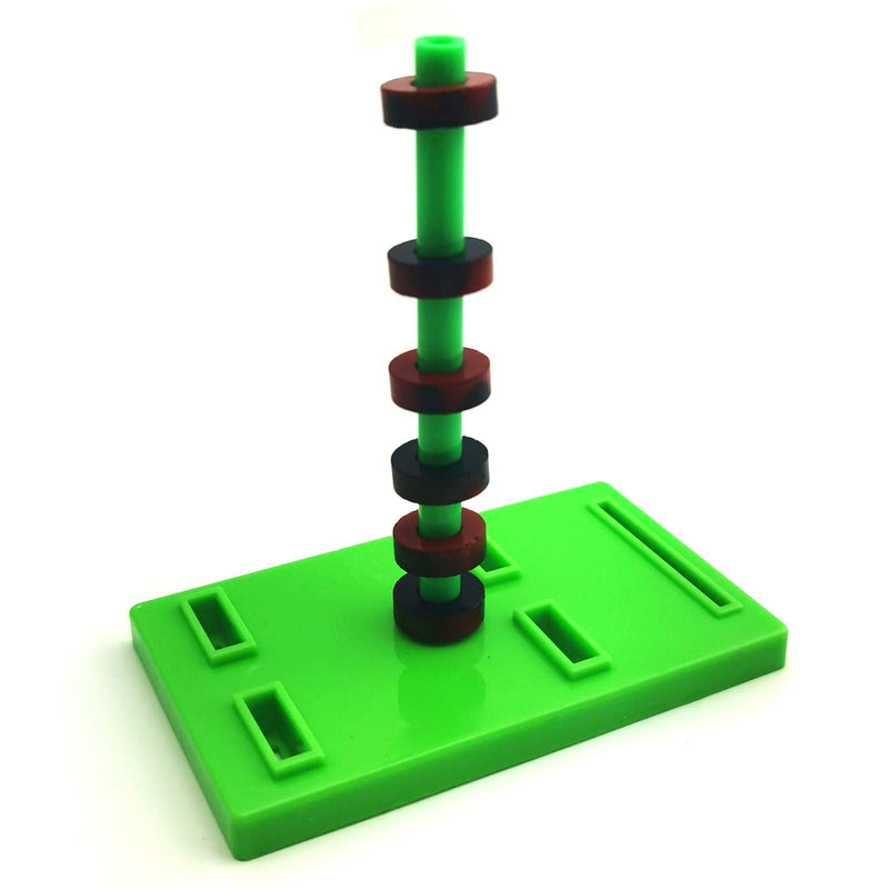 [Australia - AusPower] - EUDAX Labs Junior Science Magnet set for Education Science Experiment Tools Icluding Bar/Ring/Horseshoe/Compass Magnets 