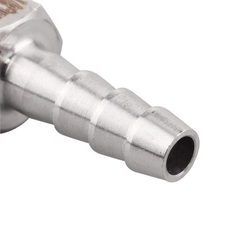 [Australia - AusPower] - DERNORD Stainless Steel 1/4" Hose Barb x 1/8" NPT Male - Home Brew Pipe Fitting Pack of 2 