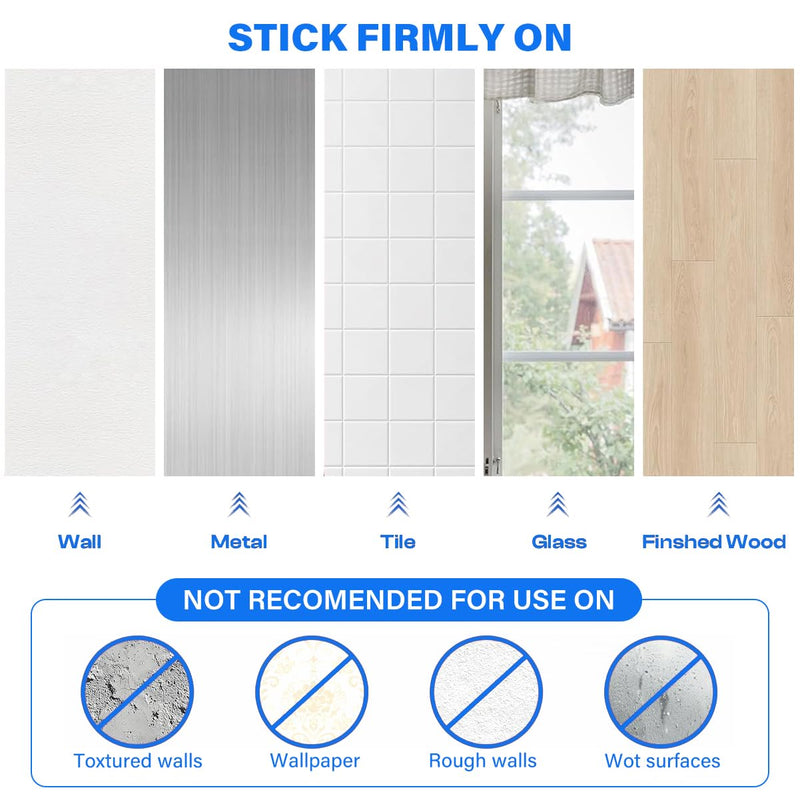 Double Sided Tape Heavy Duty, Dashboard Adhesive Sticky Pad Set, Waterproof Heat Resistant, Suitable for Home, Car, and Outdoor Use (2in*36Pcs) Round