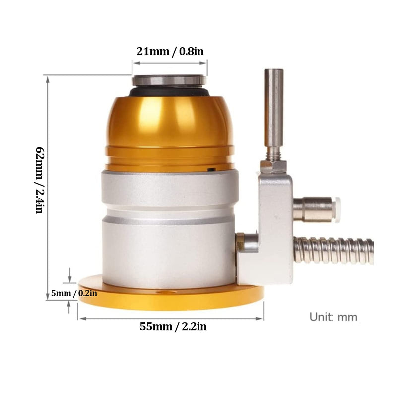 [Australia - AusPower] - Z Axis Touch Tool Adjuster, Z Axis Probe Tool Z Axis Tool Adjuster Normally Closed CNC Tool Adjustment Accessories with Cable DC 24V, Default 
