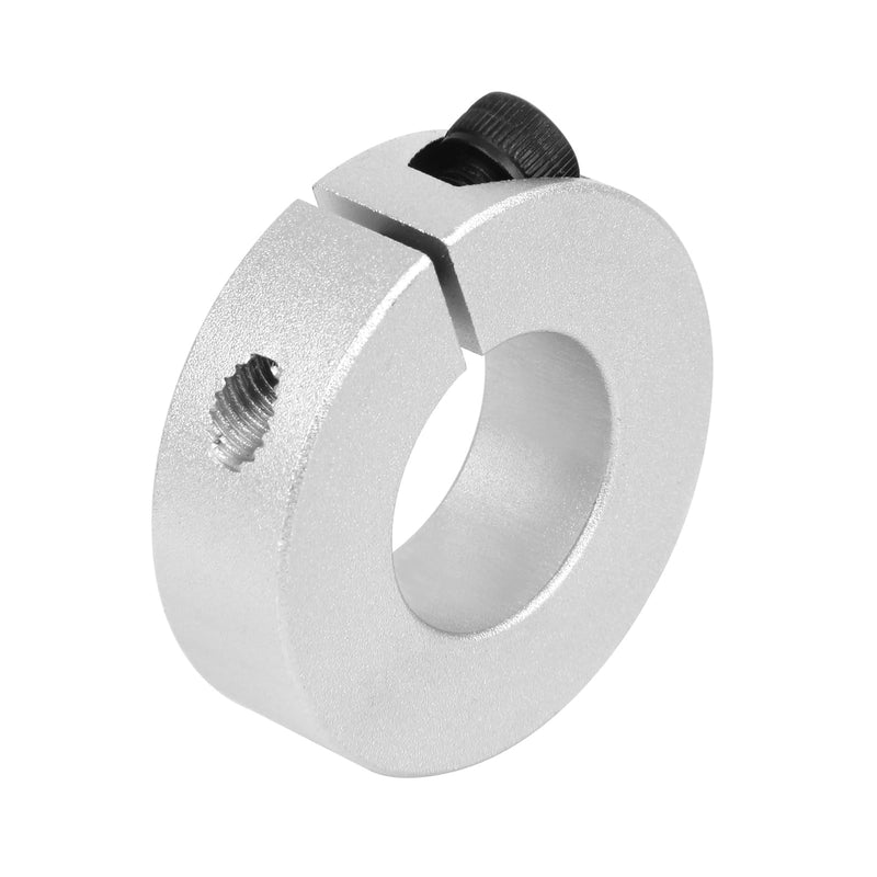 [Australia - AusPower] - (4-Pack) Shaft Collar Bore 15mm, Aluminum Alloy One Piece Shaft Collar Clamp Style, 35mm OD, 12mm Thickness, with M5 Set Screws 15mm Bore Size 4 