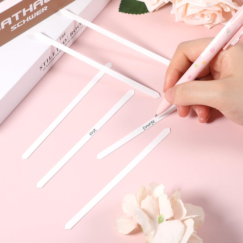 Pack of 300 Disposable Perfume Test Strips Aromatherapy Fragrance Tester Paper Fragrance Strips Perfume Test Strip Tester Strips White Fragrance Tester Paper for Perfume Fragrances Essential Oils Aromatherapy