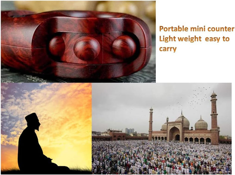 [Australia - AusPower] - 2 pcs Digital Counter,Buddha Beads Counter,LCD Digital Display Counter,Buddha Beads Digital Finger Counter,Portable Mini Chanting,for Prayer,Buddhist Meditation, Relaxation,Active Fingers 