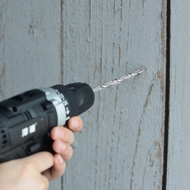 sourcing map 2 x HSS twist drills (high-speed steel) extra long twist drill bits 6 mm drill diameter 160 mm length 6x160mm