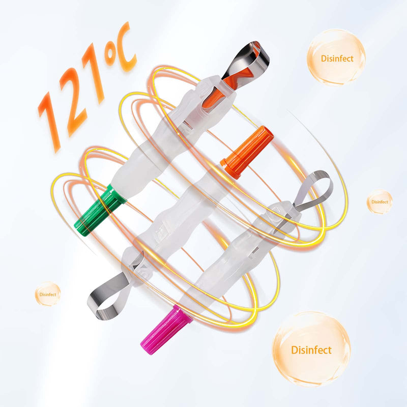 [Australia - AusPower] - 24pcs Metal Restoration Matrix Bands, Dental Matrix Bands with 180° Adjustable Retainer, Dental Sectional Matrix Bands, Matrix Bands for Dental Restorations. (Green) Green 