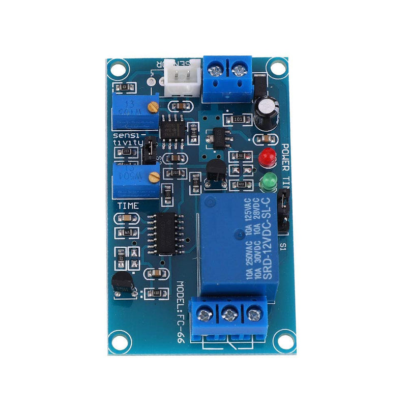 [Australia - AusPower] - Photoresistor Relay Module, DC 12V Light Control Switch Photoresistor Relay Sensor, Automatic Light Control Switch with Cable 
