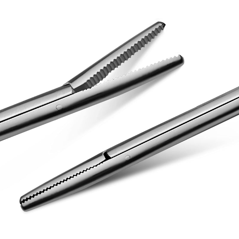 [Australia - AusPower] - Precise ENT Procedures with Alligator Ear Forceps - Curved Jaw Design, Non-Slip Grip Handle, Fine-Tip, Reusable and Easy to Clean - Micro 3 Inches 3 Inch Micro 