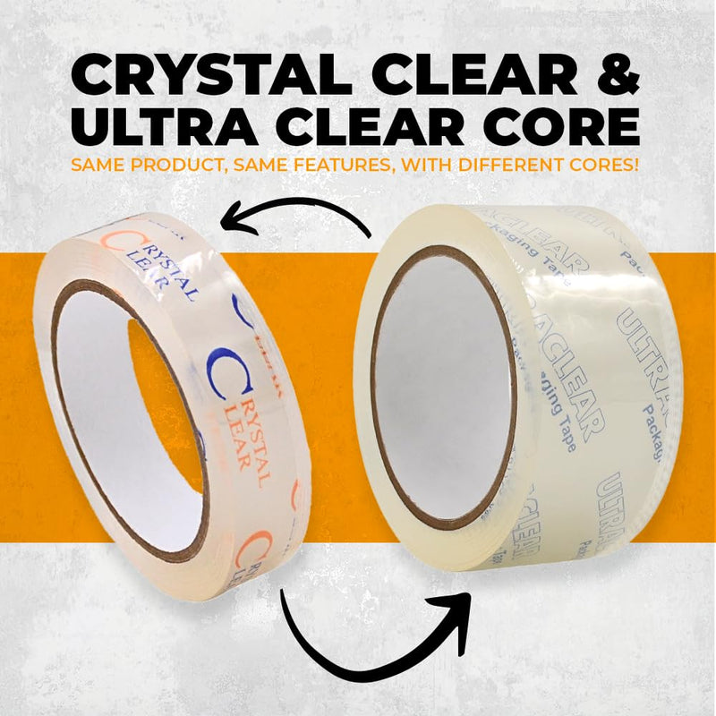WOD CST22CC Crystal Clear Multi-Purpose Book Repair Tape – 2 inch x 55 yds. See-Through Protection, Label Covering, Outdoor Uses, Lamination, and Carton Sealing. 2 inch x 55 yds.