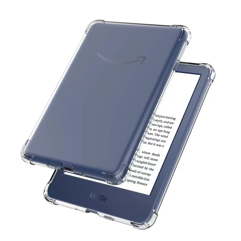 [Australia - AusPower] - Clear Case Compatible for 6" Kindle 11th Generation 2022 Release (NOT FIT Kindle Paperwhite/Oasis),Thin Slim Soft Flexible Silicone TPU Rubber Cover for Kindle 11th Gen 2022 (Transparent) Transparent 