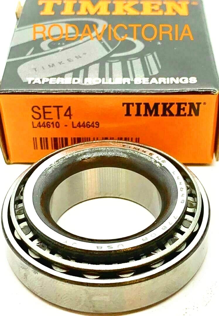 [Australia - AusPower] - Timken Set 4,L44649 & L44610 ONE Cup & ONE Cone Set free USA shipping New Set4 