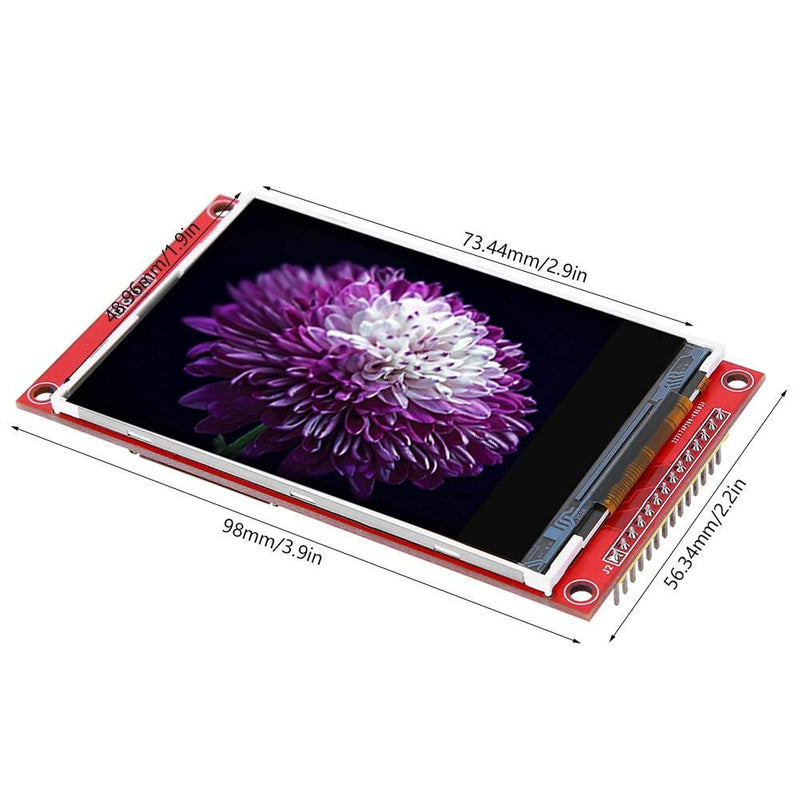 [Australia - AusPower] - LCD Screen Module, 3.5Inch 480 x 320 TFT LCD Display Module, 4 Wire SPI Interface, ILI9488 Driver Chip, Mini TFT Display Module for Electronic DIY, 3.3V~5V 