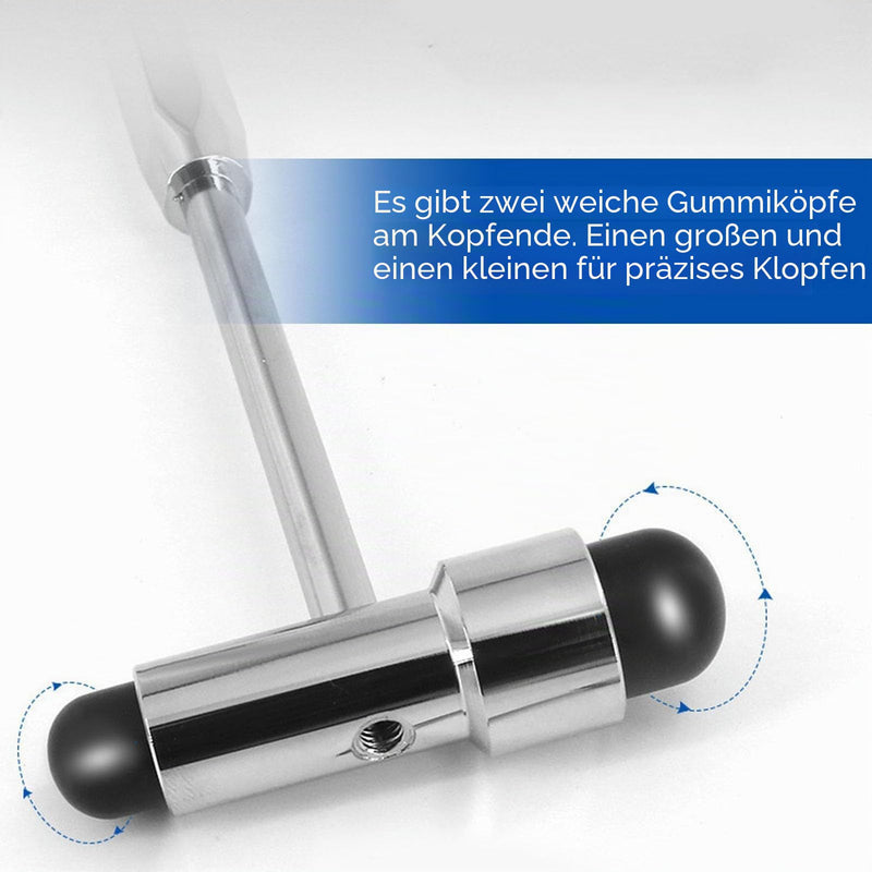 Trömner Reflex Hammer, Percussion Reflex Hammer, Neuro Reflex Hammer with Brush and Needle for Skin Reflections and Surface Reactions