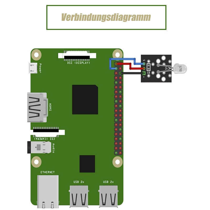 [Australia - AusPower] - GERUI KY-005 3-Pin IR Transmitter Emission Sensor Module for Arduino and Raspberry Pi Pack of 12 