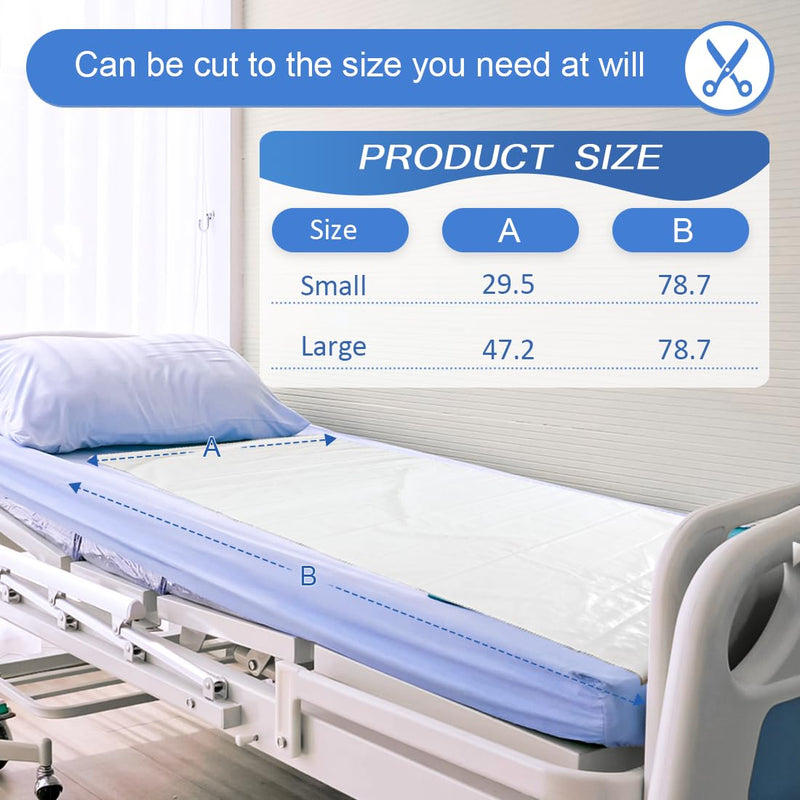 [Australia - AusPower] - Silicone Hospital Bed Mattress Sheets Slide Stopper Pad for Home and Medical Use,Non Slip Pad for Prevents Mattresses from Sliding(47" x78.7"(Pack of 1 pc)) 47" x78.7"(pack of 1 pcs) 