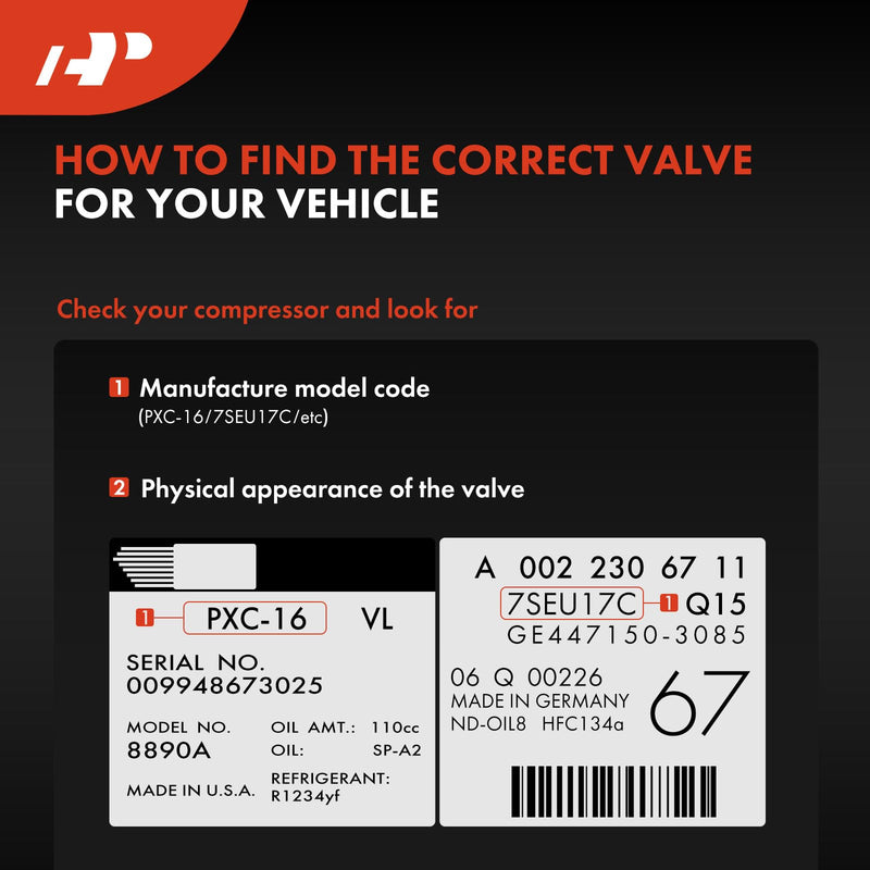 [Australia - AusPower] - A-Premium AC Compressor Control Solenoid Valve 7SEU16C, 7SEU17C, 6SEU14C, 6SEU12C Compatible with Audi Q5 2009-2012, A6 2006-2011, A6 Quattro 2008-2011, S4 S5 2010-2012, 3.0L 3.2L 