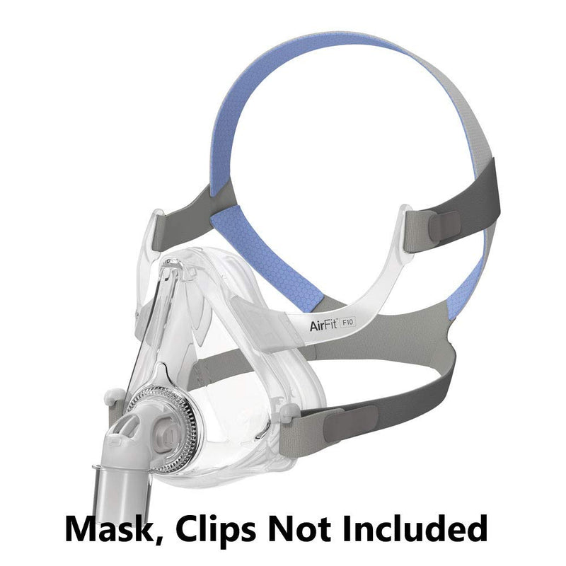 [Australia - AusPower] - CPAP Headgear Strap Compatible w/ResMed AirFit F20 – Adjustable CPAP Mask Strap for a Secure Fit – F20 Headgear Replacement for Great Sleep Therapy (Mask, Clips Not Incl) 