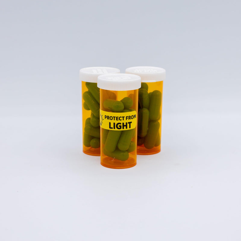 Protect from Light Medical Healthcare Labels, 0.5 x 1.5 Inches in Size, 500 Labels on a Roll