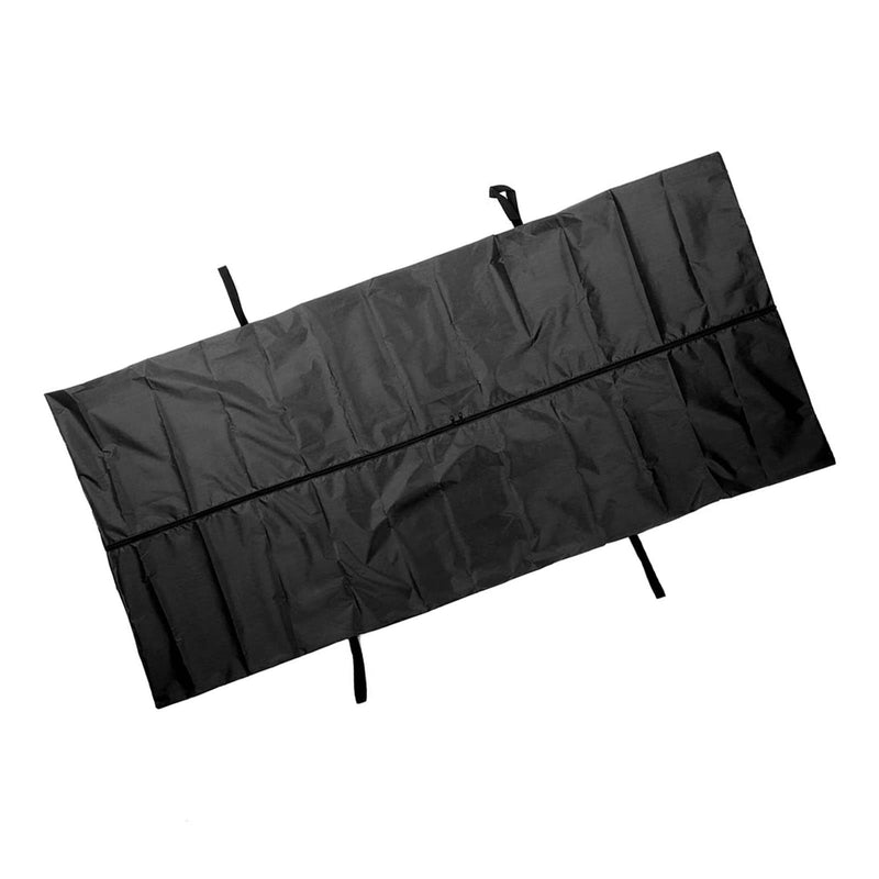 [Australia - AusPower] - Emergency Cadaver Body Bag, Dead Body Bags AntiLeak Black Reinforced Handle Oxford Cloth for Carrying (150 * 60CM) 