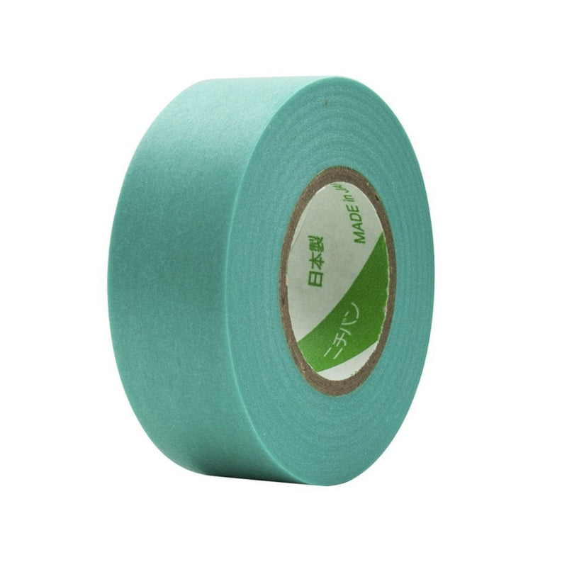 Nichiban Masking Tape, 7 Rolls, 0.7 inches (18 mm) x 6.7 ft (18 m) 222H-18 Green 18mm