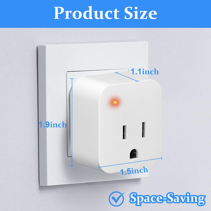 [Australia - AusPower] - 1PCS Thermostatically Controlled Outlet,Temperature Outlet Plug 32°F(0 Degree) Auto On/50°F(10 Degree) Off Cold Weather Thermostat Cube for Pond De-icers,Deicer Roof Cable,Farm 1 