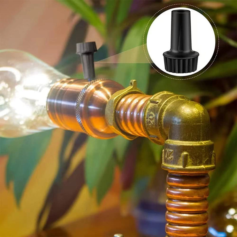 [Australia - AusPower] - Lamp Turn Knob,Light Lamp Turn On/Off Switch Knobs Replacement, Standard Size(20mm-8PCS),Socket Knob for Floor and Table Lamps 