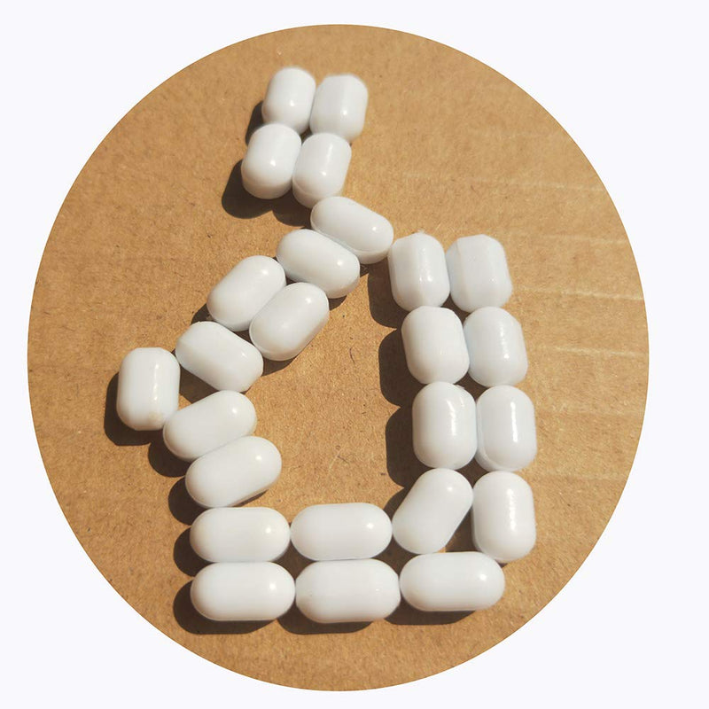 [Australia - AusPower] - Magnetic Stirrer Stir Bar PTFE Magnetic Mixer Stir Bars (6X10mm, Cylinder Shape, 10PCS) 6X10mm,10pcs 