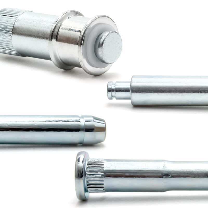Ledaut Door Hinge Roller Pin and Bushing Repair Kits with Spring Replacement Front Upper for Chevrolet C1500 Truck 1988‑1999 1500MJL