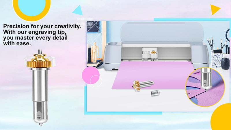 UCEC Engraving Tip with Drive Housing for Cricut Maker 4/Maker 3/Maker Drive Housing + Engraving Tip (41)