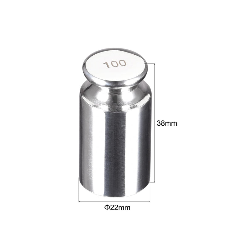 sourcing map 100 g calibration weighted 100 g F1 precision stainless steel | For digital scales, stainless steel