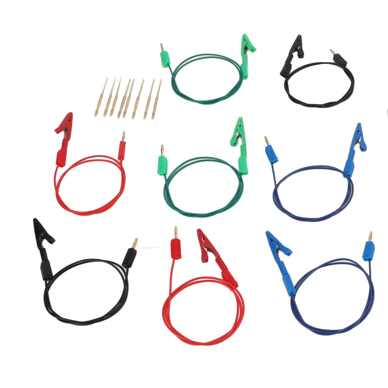 [Australia - AusPower] - Frame Probes with Metal Probes & Rods, 24 Piece ECU Programming Connection Cables Clips Conductivity Complete Kit Compatible with Chip Tuning Tools for Secure ECU Reading Writing 