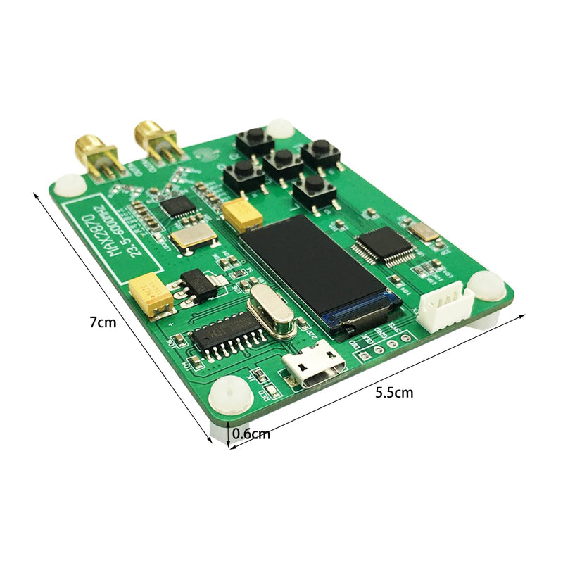 [Australia - AusPower] - MAX2870 23.5-6000Mhz Signal Generator Source USB Port SG6G Oled 