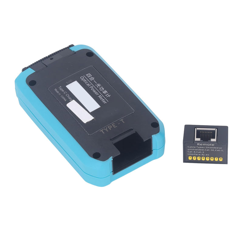 [Australia - AusPower] - Rechargeable Optical Fiber Power Meter -70 ~ +3dBm, 4 in 1 Universal Interface, Flashlight Function, Automatic Power Off, Wavelength Memory, Supports RJ45 Testing for Fiber Optic 