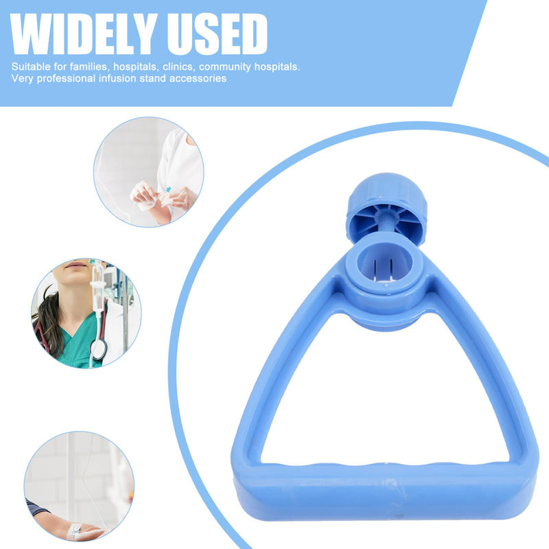 [Australia - AusPower] - HEMOTON Pole Handle Saline Stand Handle Replacement Stand Handle Supplies Bag Handle for Stand Pole Tray Pole Stand Plastic Fall to The Ground 
