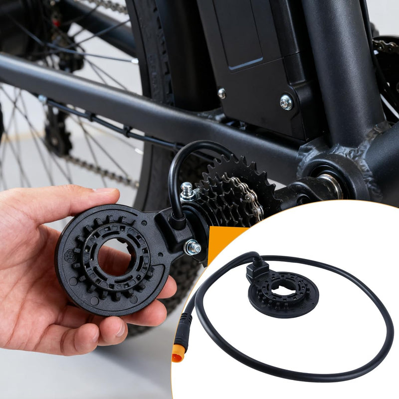 Ausi PAS Sensor Assistant Pedal for Hub Motor 12 Magnets Assistant Electric Bicycle Pedal Sensor Accessories Left Side