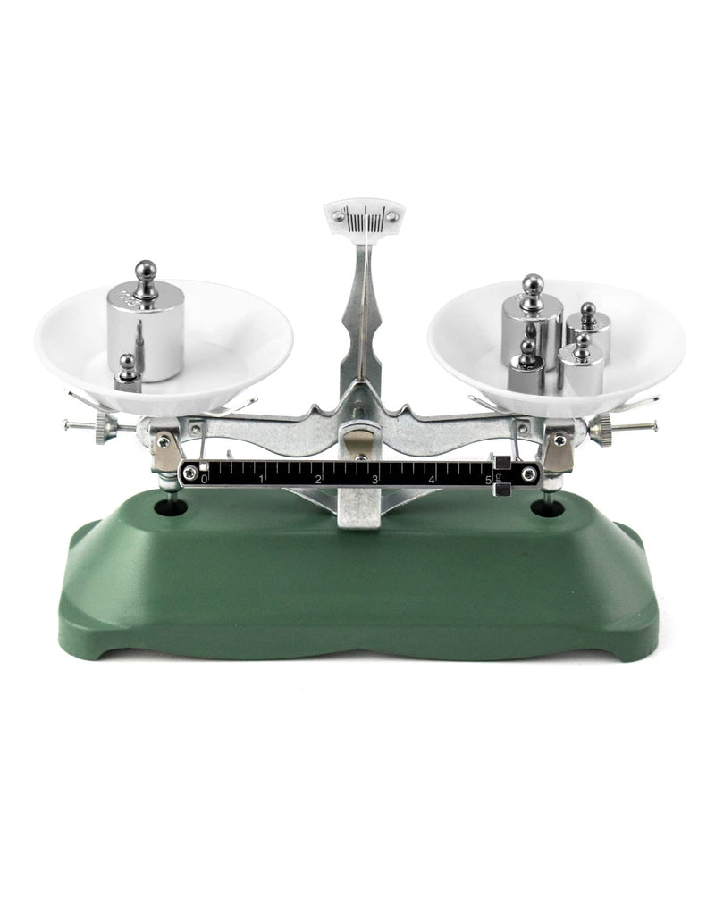 QWORK Balance Scale, 200g / 0.2g, Laboratory Triple Beam Balance Beam Scale for Teaching Tool