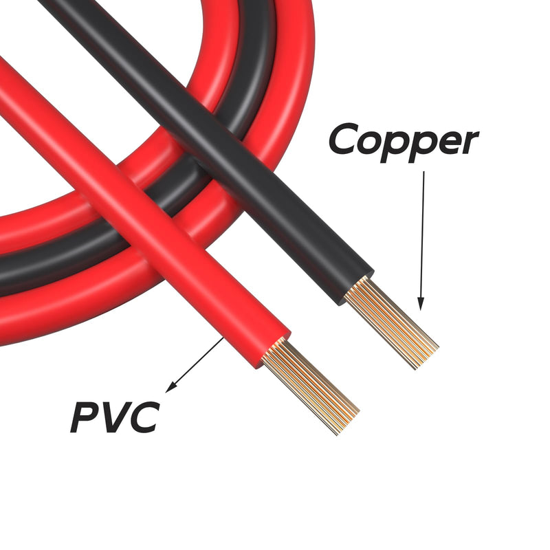 [Australia - AusPower] - Goupchn Stackable Banana to Banana Plug Test Leads 2PCS Soft Electrical Test Cable Wire 6.56ft/2m Red Black for Multimeter 1000V 15A 2 m Stackable Banana Plug 