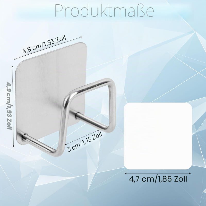 4 Pieces Body Weight Scale Holder Drill Free Stand | Self Adhesive Bathroom Scale Organizer Holder Body Weight Meter for Wall Cabinet Storage Household