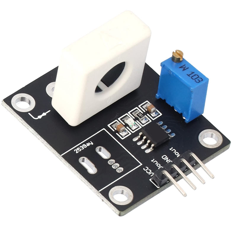 [Australia - AusPower] - DC 5V WCS1700 Hall Current Detection Sensor Module 70A with Adjustable Short Circuit Overcurrent for LM393 Operational Amplifier 