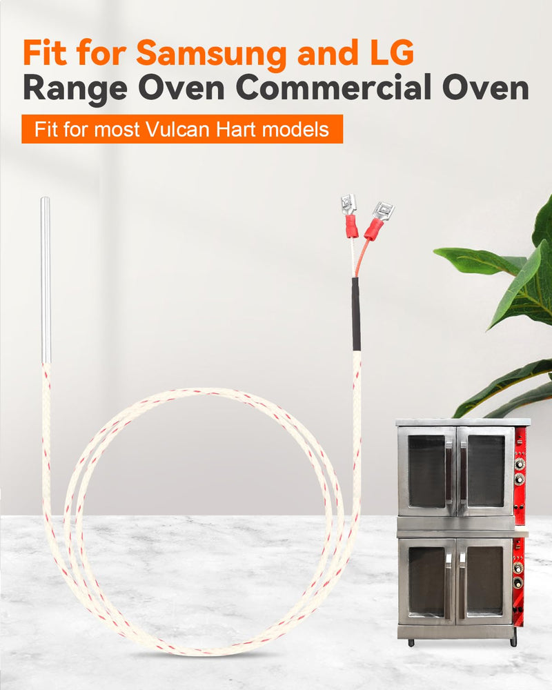 [Australia - AusPower] - 353589-1 Temperature Probe Fit for Samsung LG Range Oven Commercial Ovens Fit for Vulcan Hart Models, Replace 00-353589-00001 44-1235 VH353589-1 