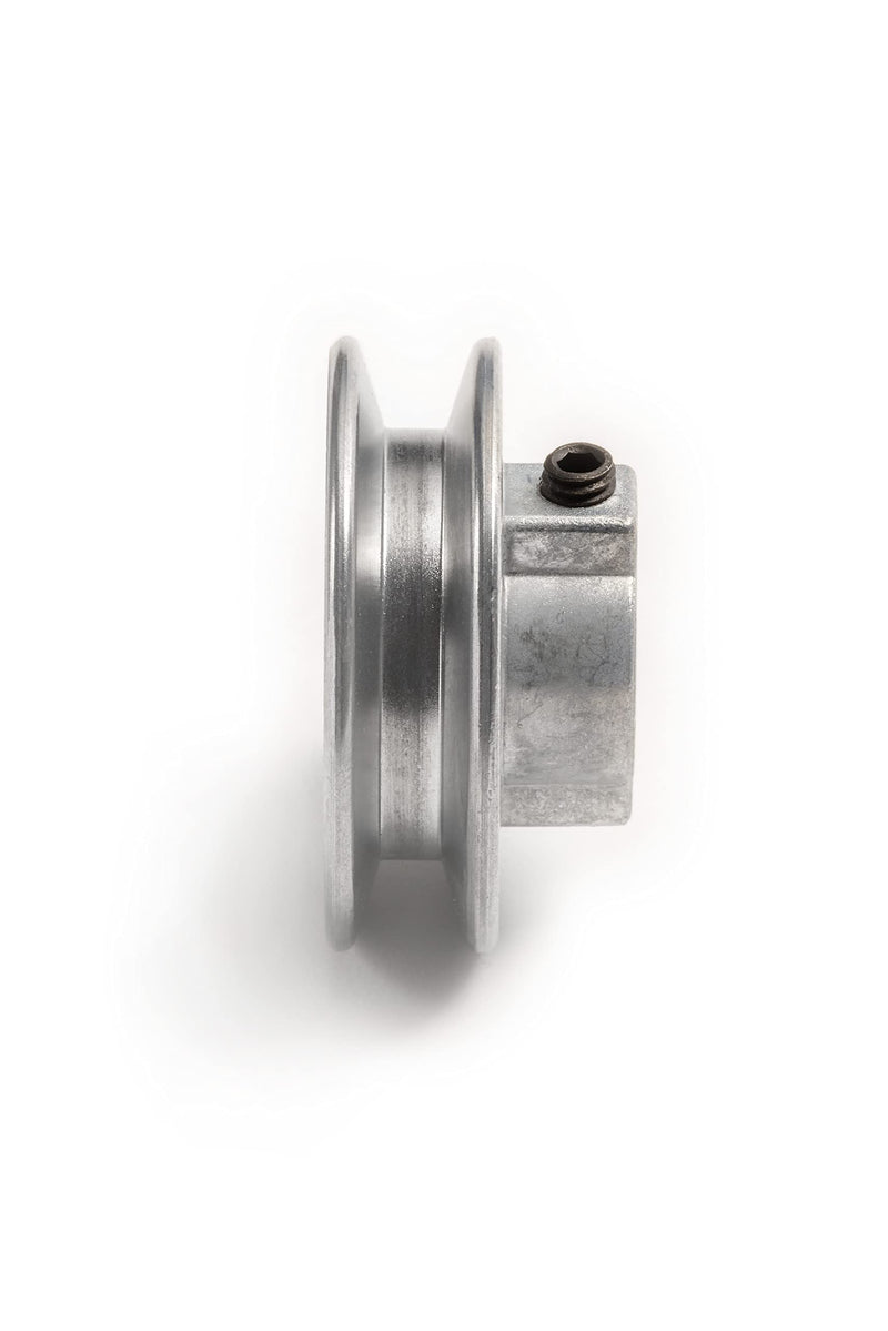 [Australia - AusPower] - Terre Products, Heavy Duty 2.5" V-Groove Drive Pulley, Precision 3/4" Bore, Robust Z3A Zinc Alloy Die Cast Pulley 