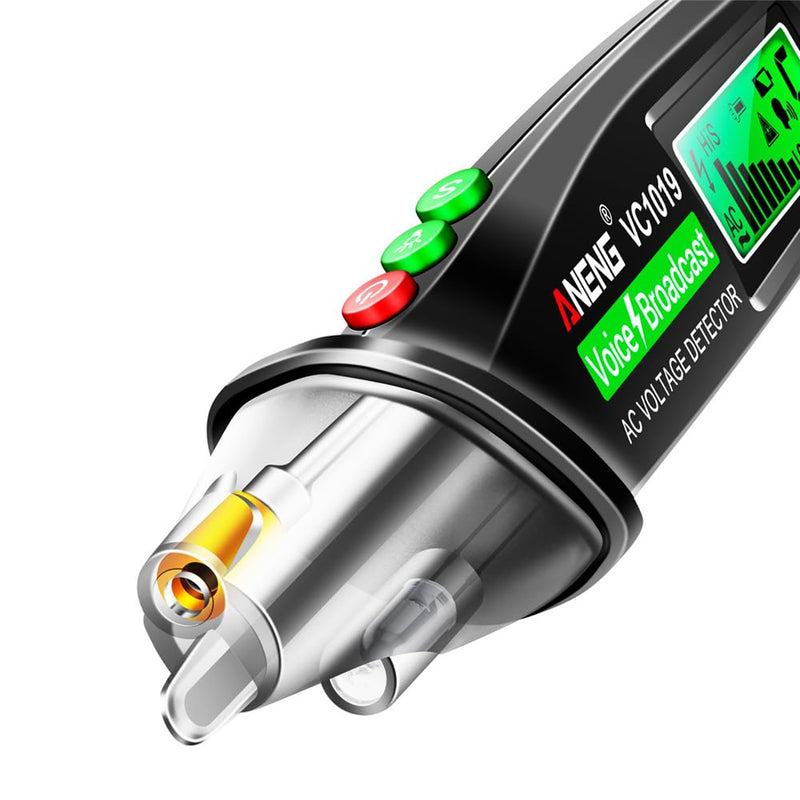 [Australia - AusPower] - axGear Voltage Detector Non-Contact AC Electrical Tester Pen Sensitivity 12-1000V 