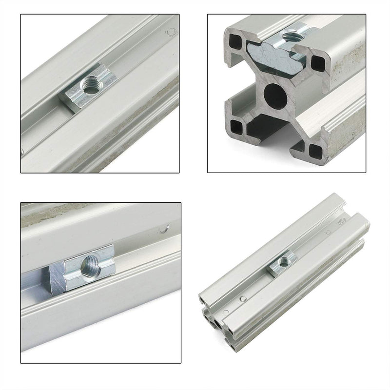 [Australia - AusPower] - 12PCS 30 Series 3030 Series M6 T-Nut Sliding Nut T-Slot Nut for Aluminum Extrusion Profile 3030 Series Slot Groove 8mm 12 3030series M6 