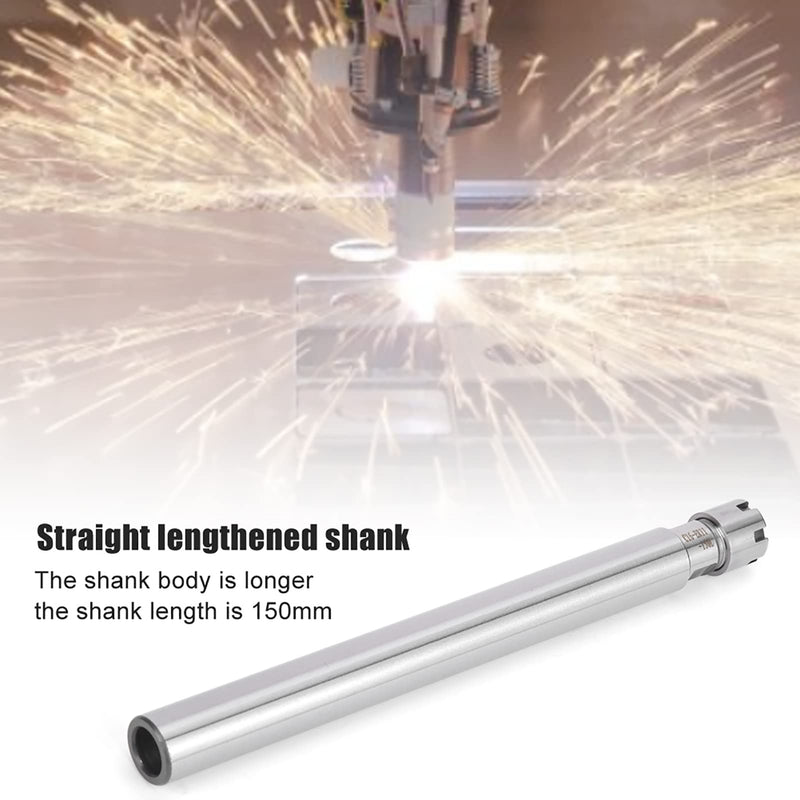 [Australia - AusPower] - Risegun Straight Collet Milling Chuck Holder, ER11M-150L CNC Router Tool Holder Extension Rod with Straight Shank for CNC Router, C16 Tool Holder 