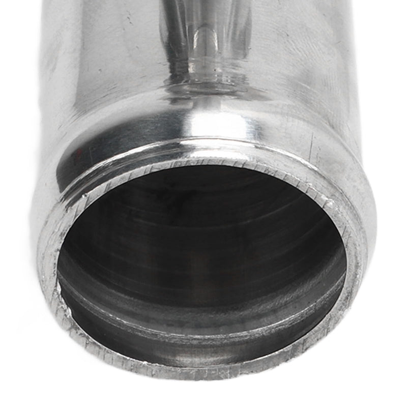 Dioche Radiator Filler Nozzle, Inline Radiator Hose Filler Neck with 16 PSI Closure, 32 mm (1-1/4 Inch) Outer Diameter, Polished Surface Made of T6061 Aluminum for Cars