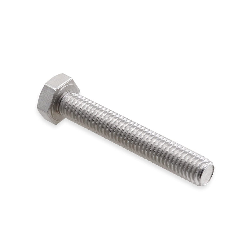 [Australia - AusPower] - M8 Hex Head Bolt Screw, M8-1.25 x 150mm Stainless Steel 18-8 304 A2-70 Fully Threaded Hex Bolts 5pcs M8x150mm 