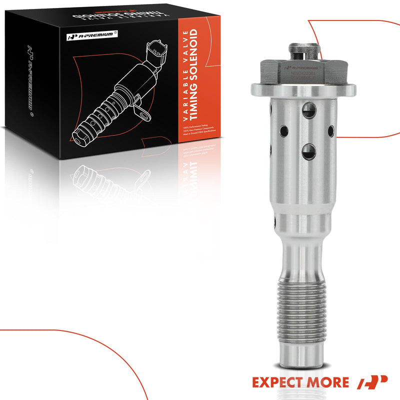 A-Premium Engine Variable Valve Timing (VVT) Solenoid Compatible with Chevy, GMC, Cadillac & More - Silverado, Avalanche, Suburban, Tahoe, Sierra, Savana, Yukon, Escalade - V8 4.8L 5.3L 6.0L 6.2L